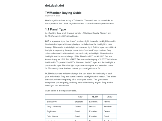 tv/monitor-buying-guide screenshot