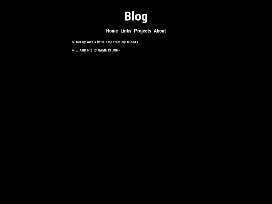 blog screenshot