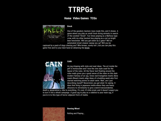 ttrpgs screenshot