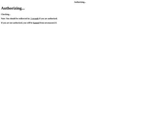 DataAuthentication/auth/redir7 screenshot