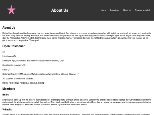 aboutus screenshot
