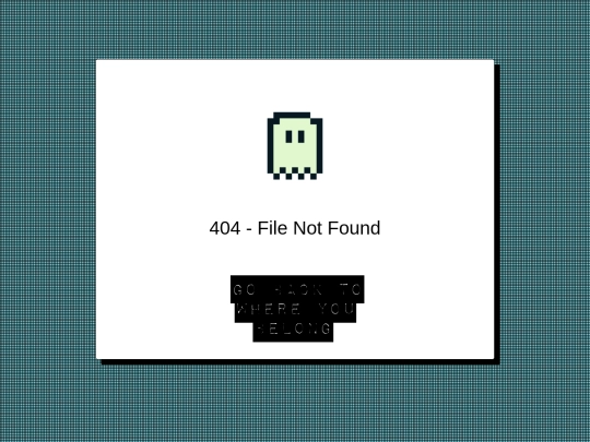 not_found screenshot