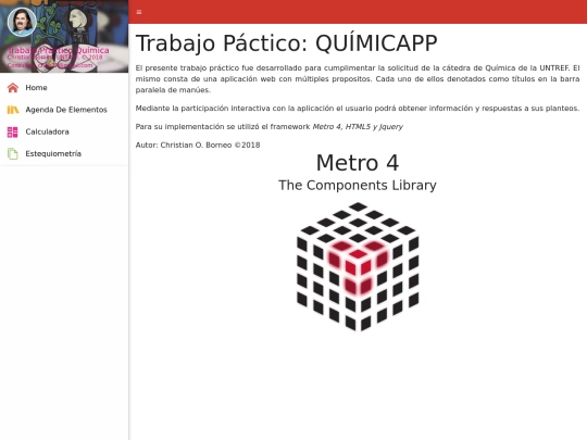 quimicapp screenshot