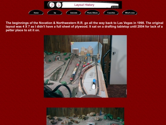 Layouthistory screenshot