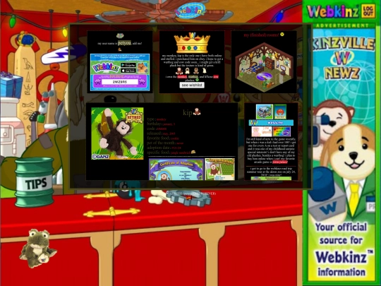 webkinz screenshot