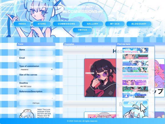 commissions screenshot