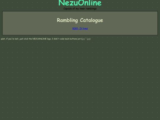 Rambling/RamblingCatalogue screenshot