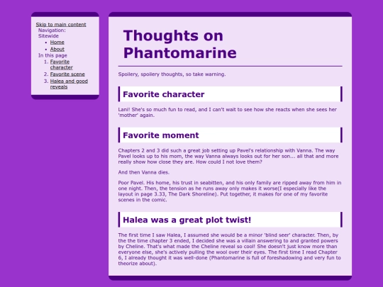 talkingabout/phantomarine screenshot