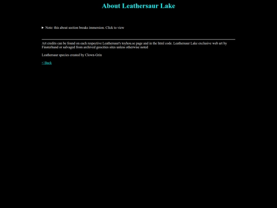 lake/lakeabout screenshot