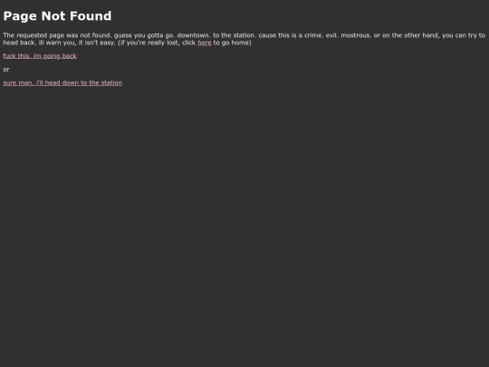 not_found screenshot