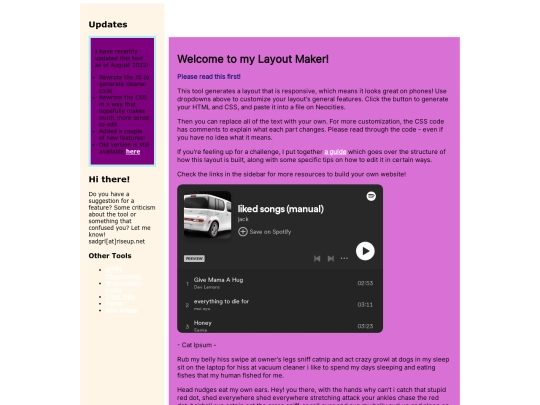 test screenshot