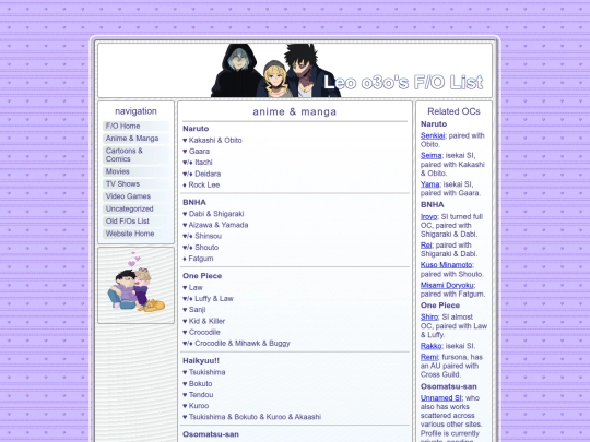 FOs/Anime screenshot