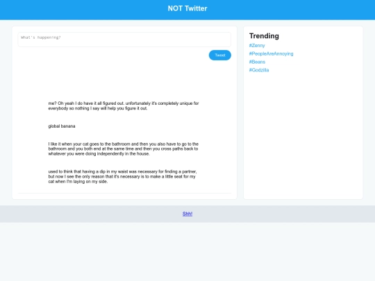 nottwitter screenshot