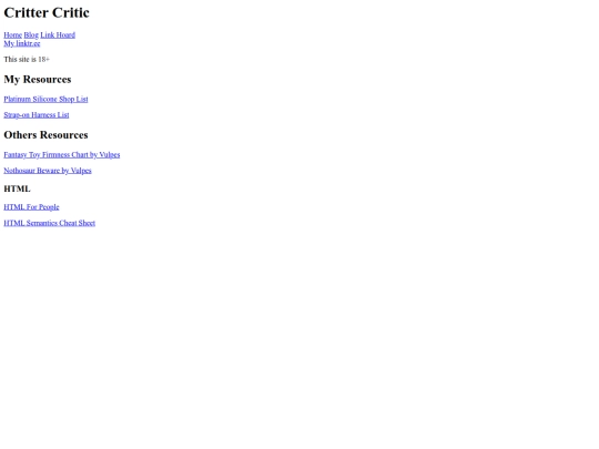 links screenshot
