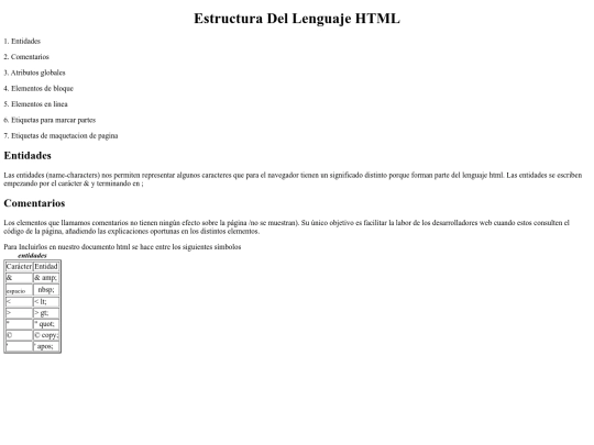 estructurahtml screenshot