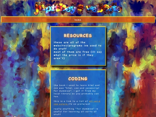 resources screenshot