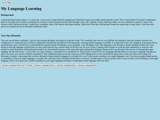 mylanguagelearning screenshot