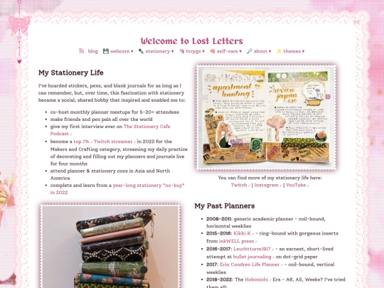 stationery screenshot