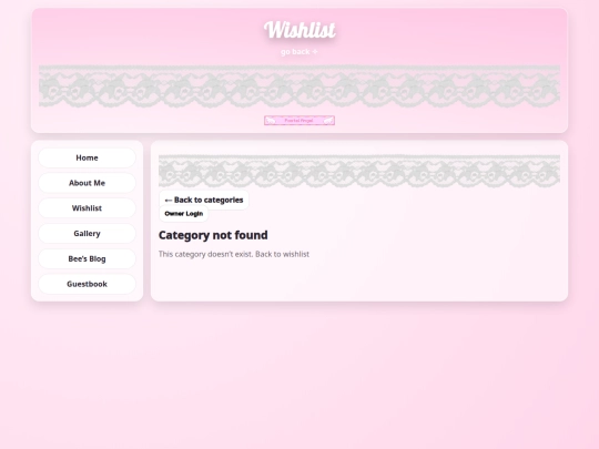 wishlist-category screenshot
