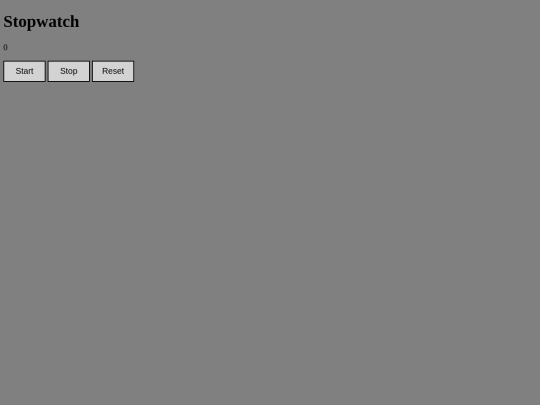 stopwatch screenshot