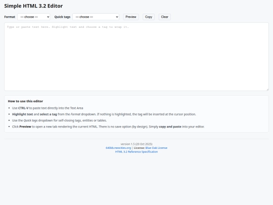 apps/apps.free/html.editor screenshot