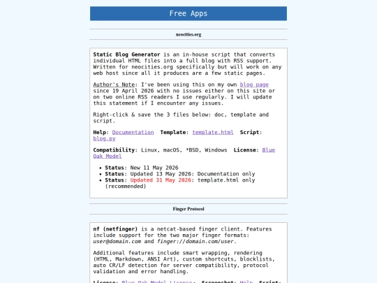 apps screenshot