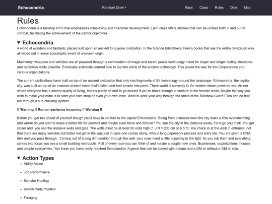 Rules screenshot