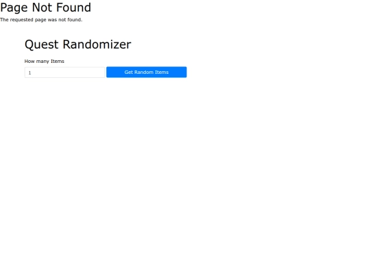 Tools/quests screenshot