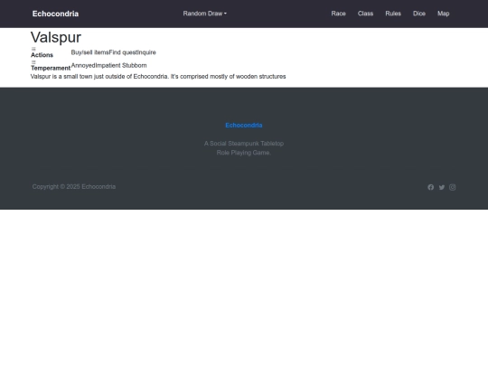 World Locale/Valspur screenshot