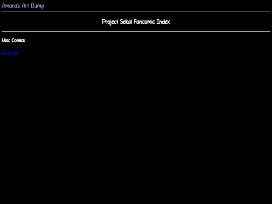 comicIndex screenshot
