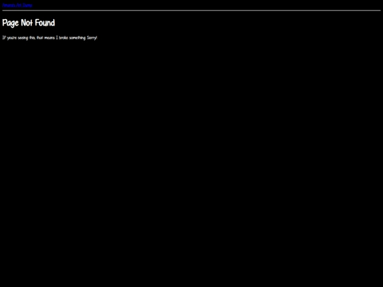 not_found screenshot