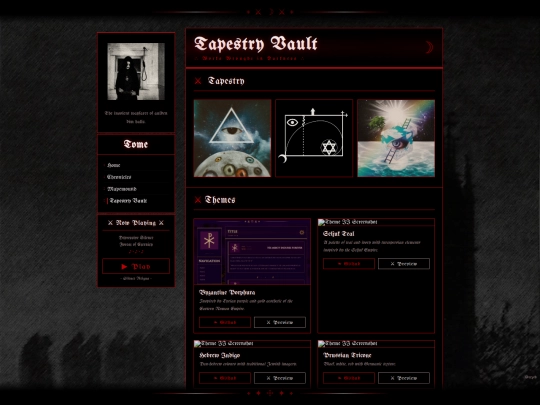 tapestryvault screenshot