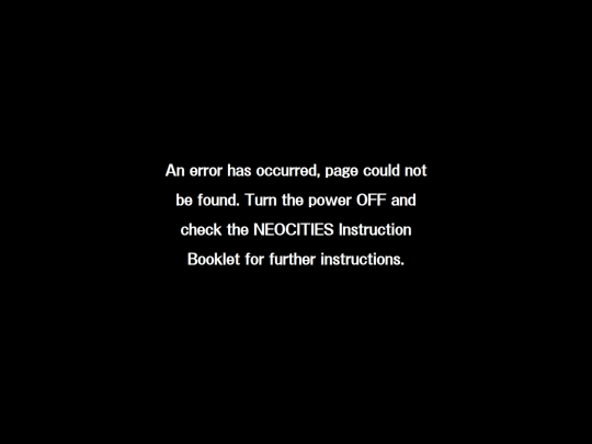 not_found screenshot