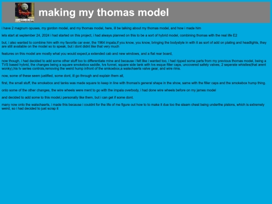 Trains/makingthomas screenshot