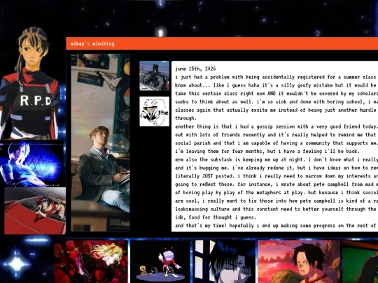 blog screenshot