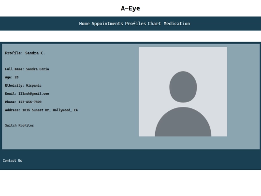 FinalProject/profiles screenshot
