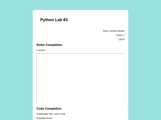 python/pythonLab3 screenshot