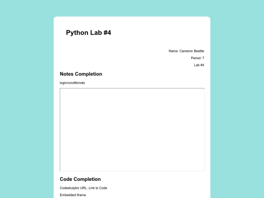 python/pythonLab4 screenshot