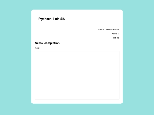 python/pythonLab6 screenshot