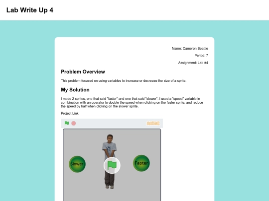 scratch/scratchLab4 screenshot