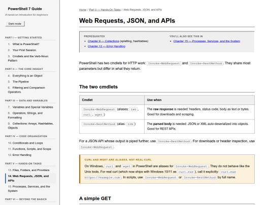 powershellguide/chapters/14-web-requests-json-apis screenshot