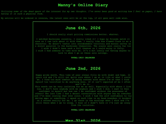 journal screenshot