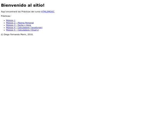 index screenshot