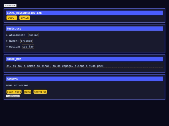index screenshot