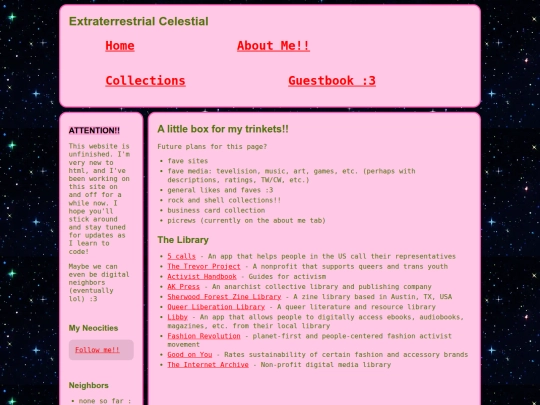 collections screenshot