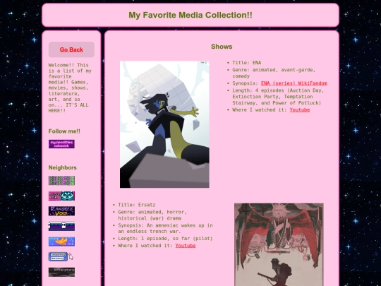 favemedia screenshot
