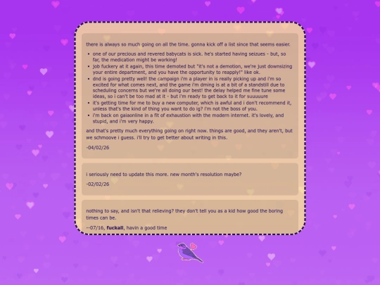 library/yapping screenshot