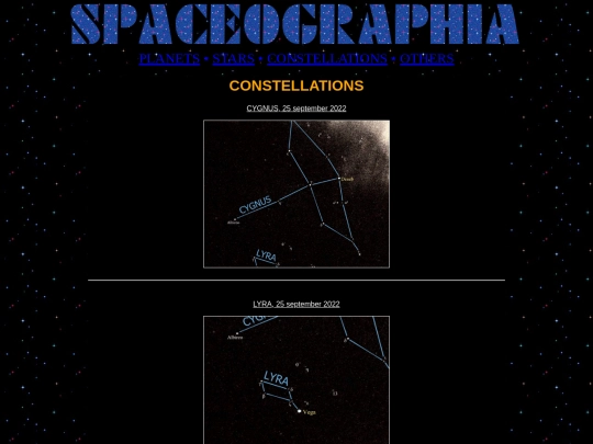 constellations screenshot
