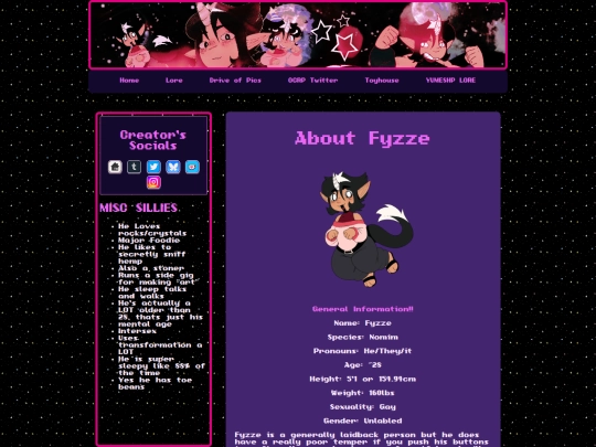 Fyzze screenshot
