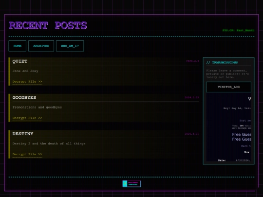 Recent_Posts screenshot